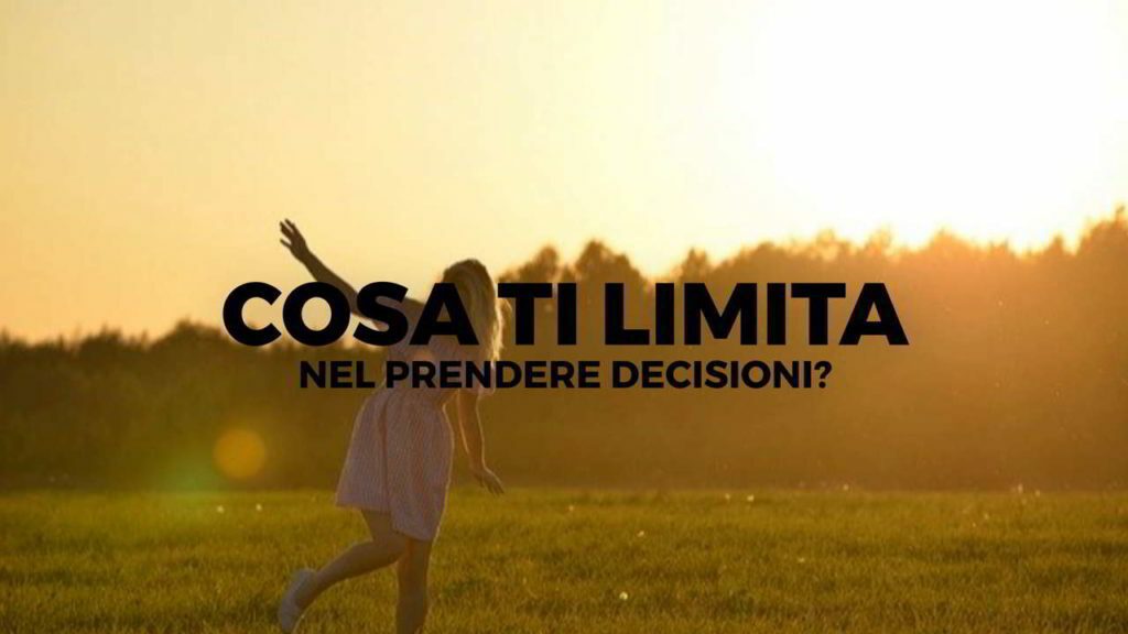 cosa ti limita dal prendere decisioni diretta con isabel colombo