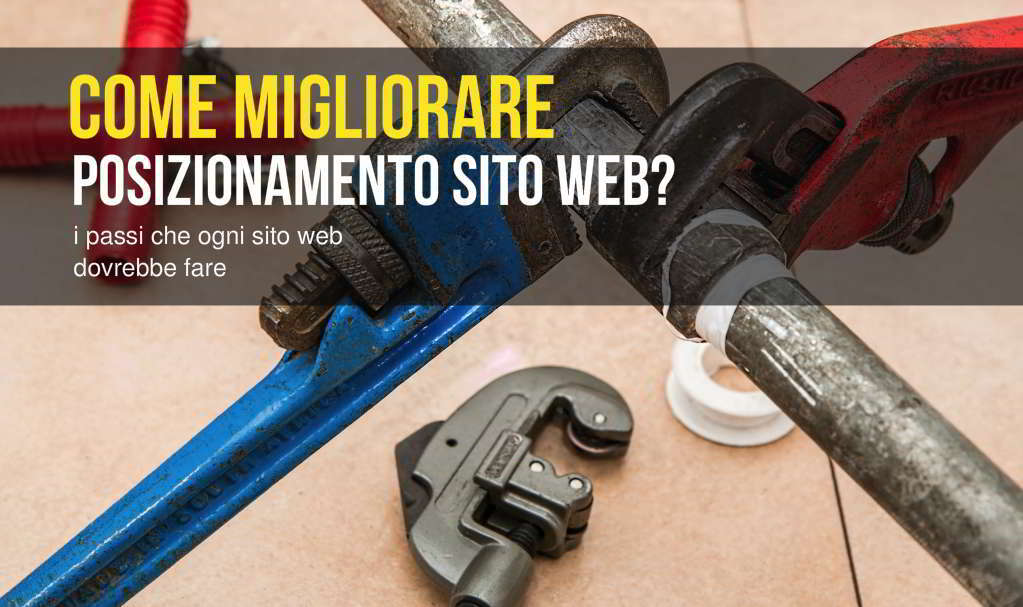 migliorare posizionamento sito web